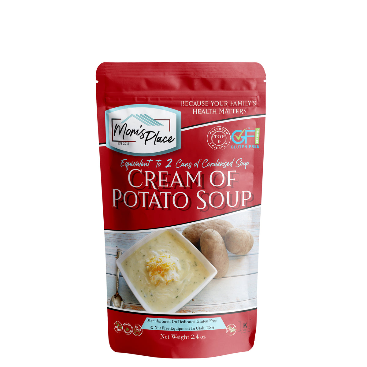 Gluten-Free Cream of Potato Soup Mix - Mom's Place Gluten Free