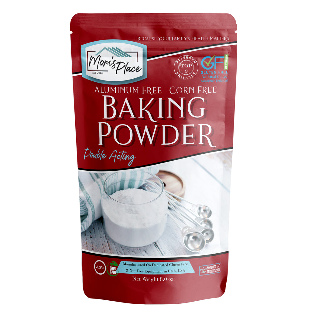 Baking Powder Without Gluten, Corn & Aluminum Free Baking Powder - Double Acting