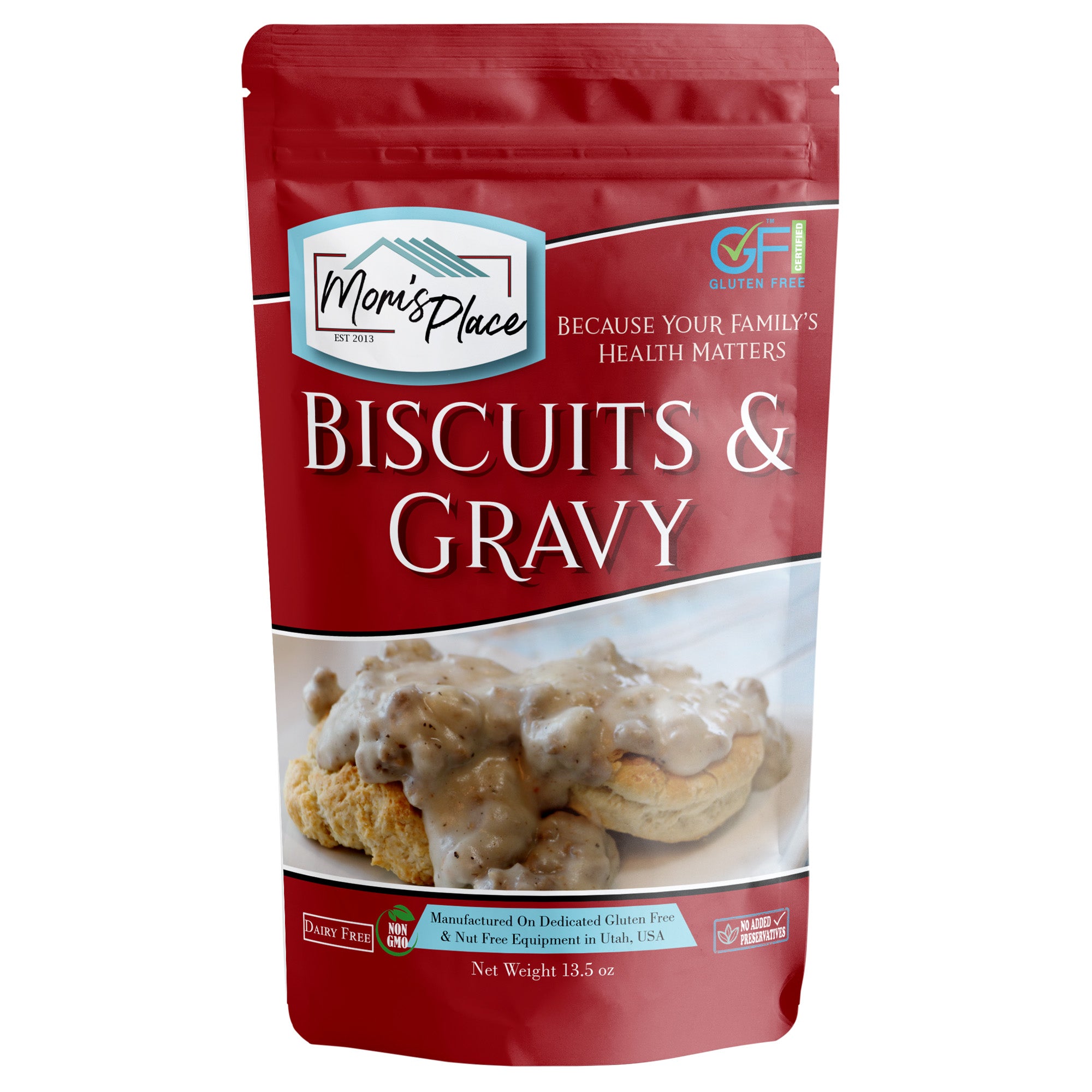 GlutenFree Biscuits and Gravy