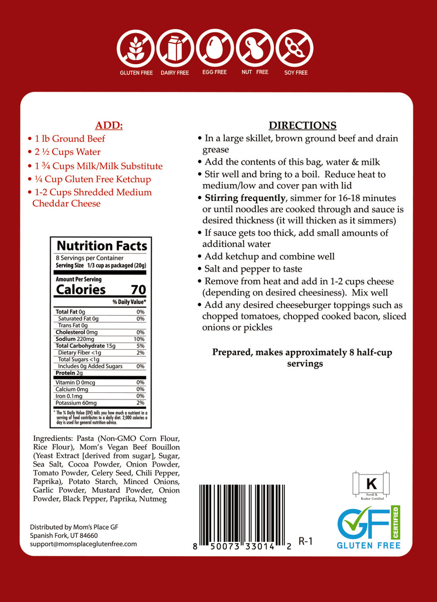 Gluten-Free Cheeseburger Skillet Meal - Mom's Place Gluten Free