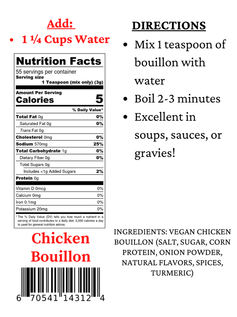 GlutenFree Chicken Bouillon Mom's Place Gluten Free