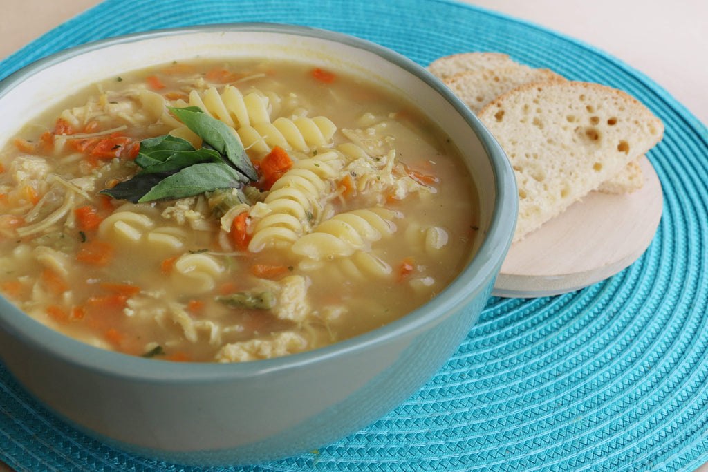 Gluten Free Chicken Noodle Soup - Tastefulventure