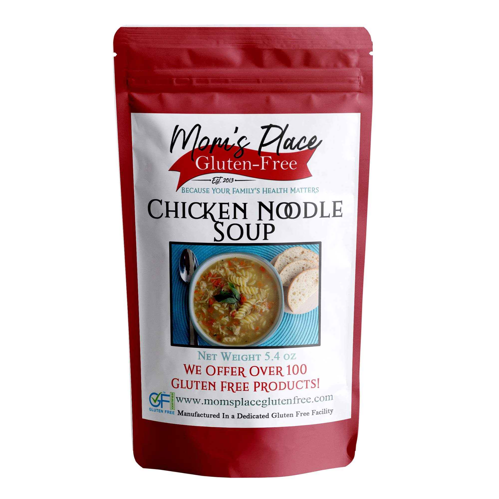 GlutenFree Chicken Noodle Soup Mix Mom's Place Gluten Free