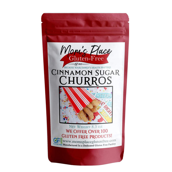 Mom's Place Gluten-Free Mini Chocolate Donut Mix, Makes 18 Servings, Nut Free, Dairy Free & Soy Free, 10 Oz