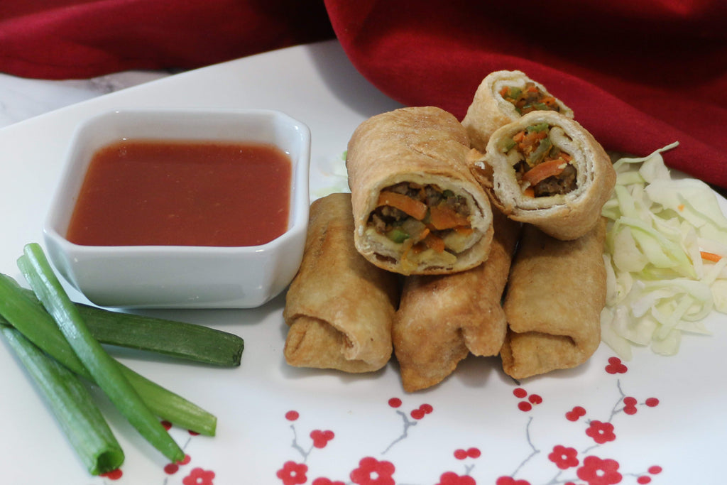 Gluten Free Eggroll Recipe - try with gluten free wonton wrappers - gfJules