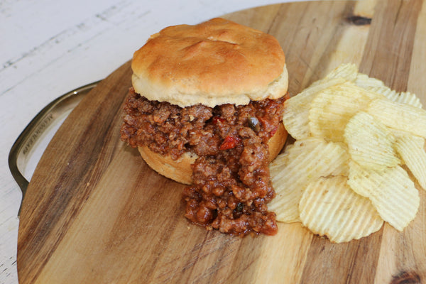 ~ TEMPORARILY OUT OF STOCK ~ Gluten-Free Hamburger Buns Mix with Sloppy Joe Seasoning Combo