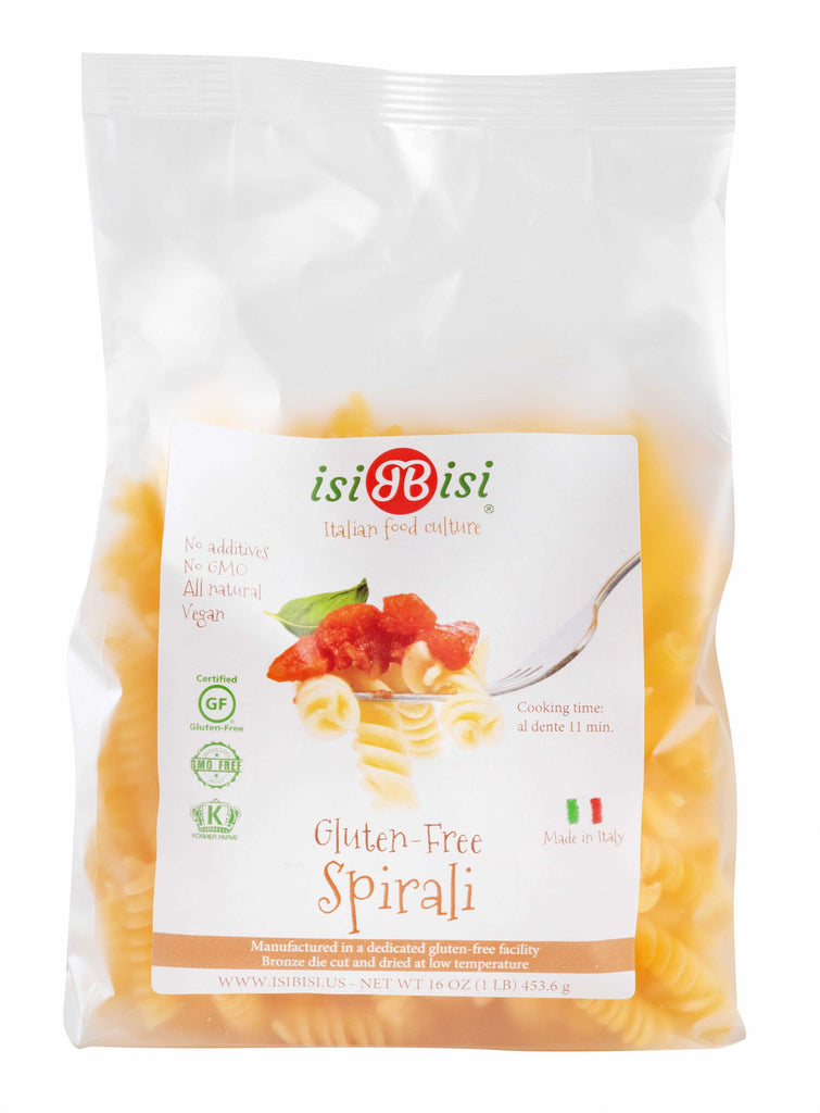 IsiBisi Gluten-Free Spirali Pasta