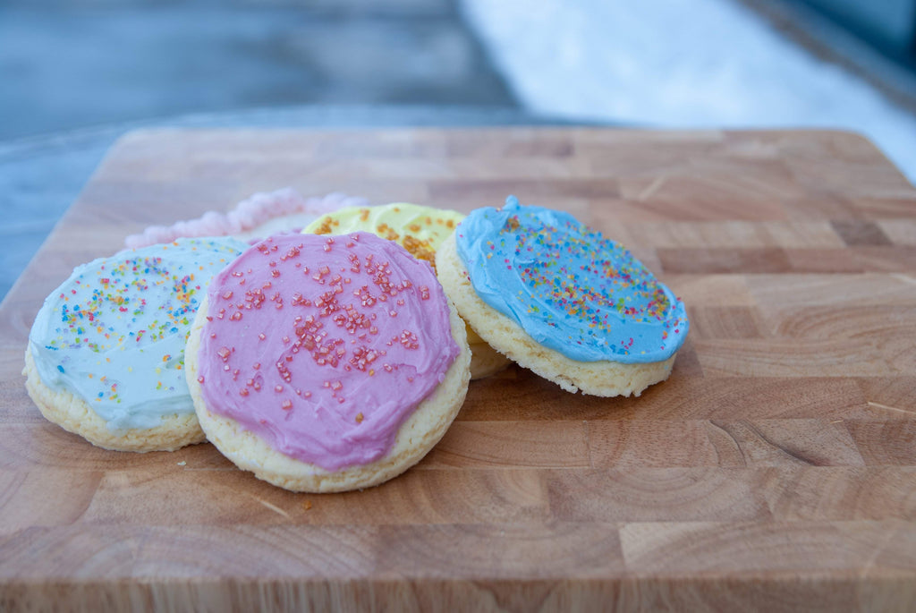 Chewy Gluten Free Sugar Cookies with Sprinkles - What the Fork